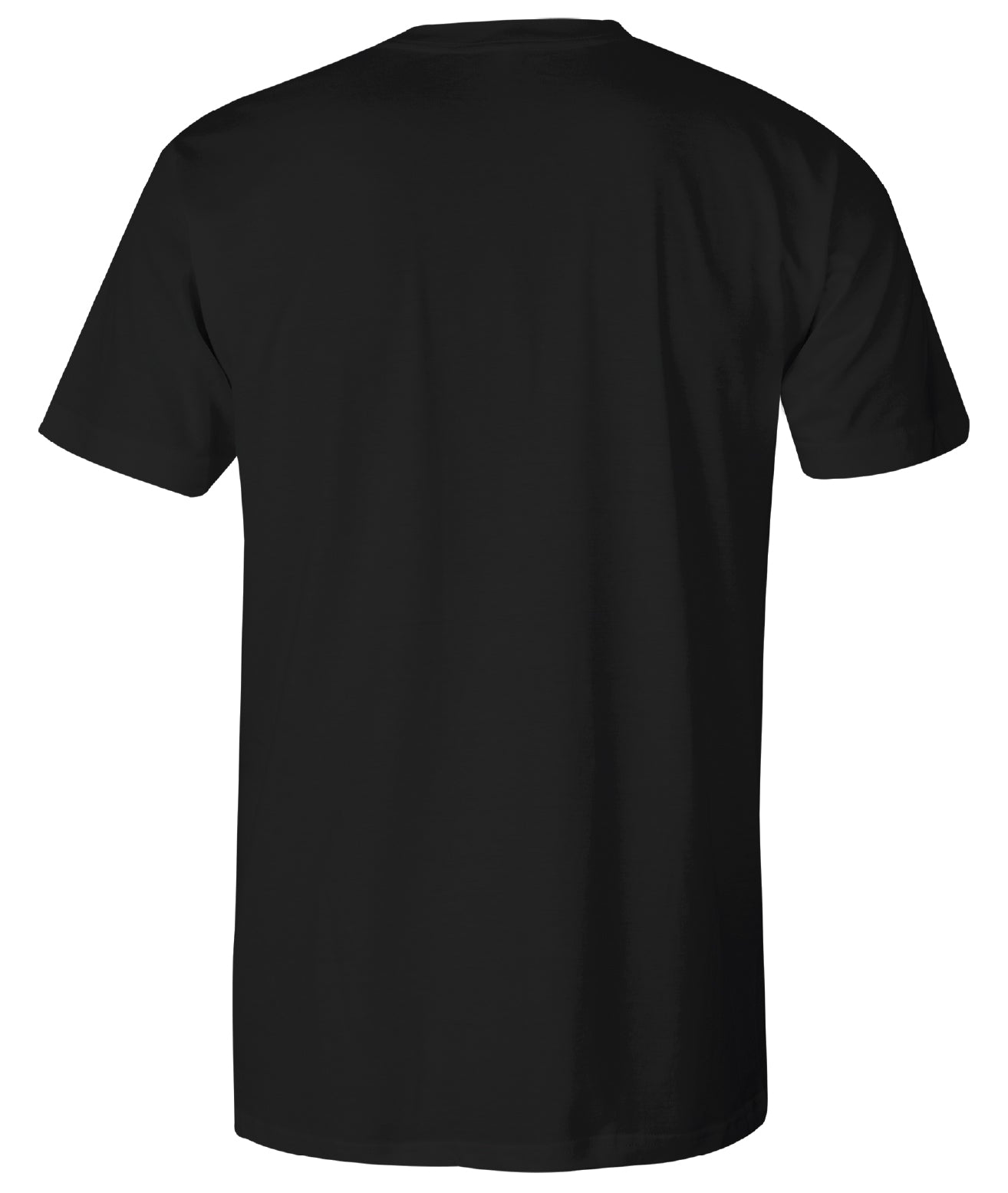 Belt Machine Tee in black, back