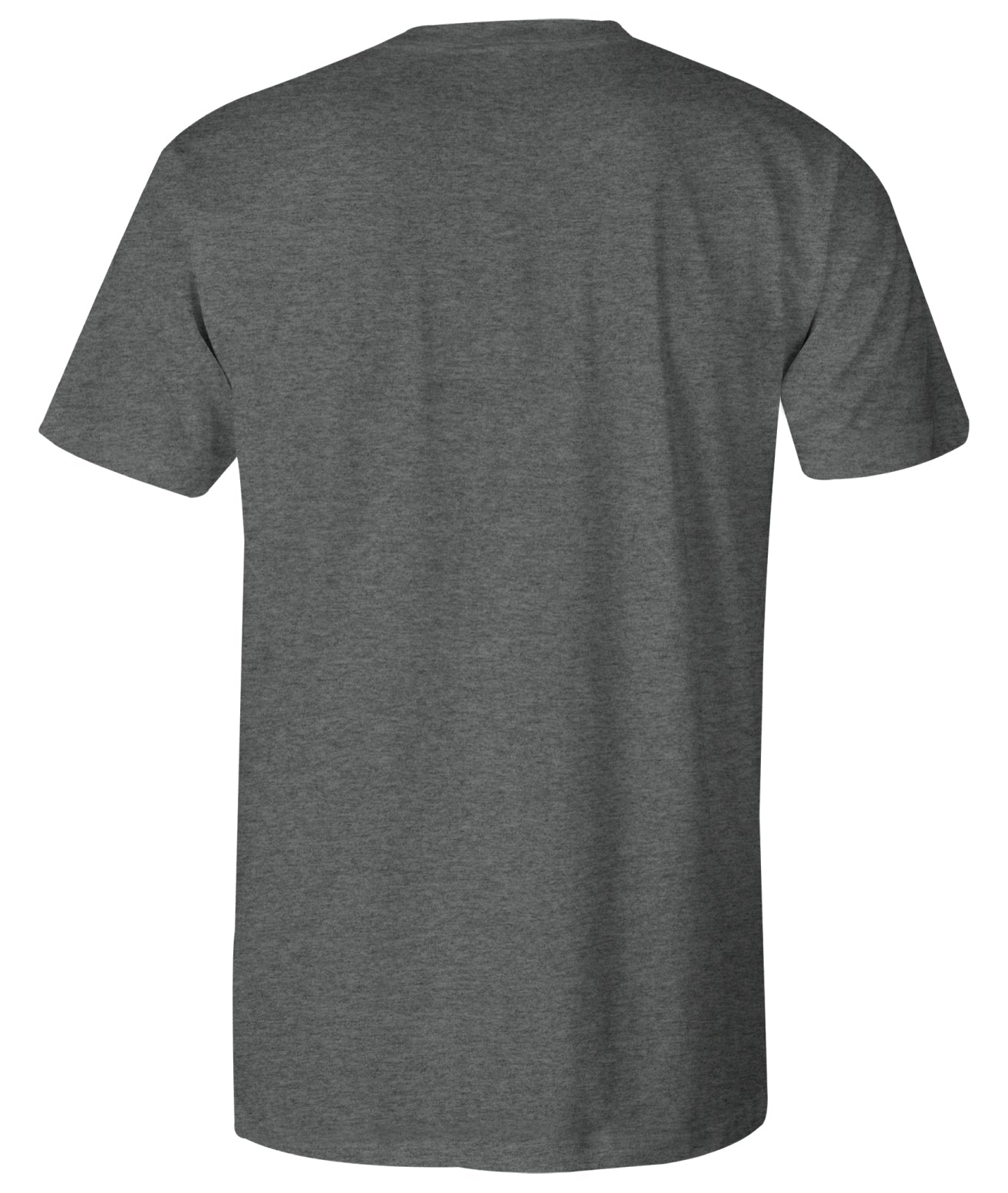 GI Belt Tee in graphite heather, back