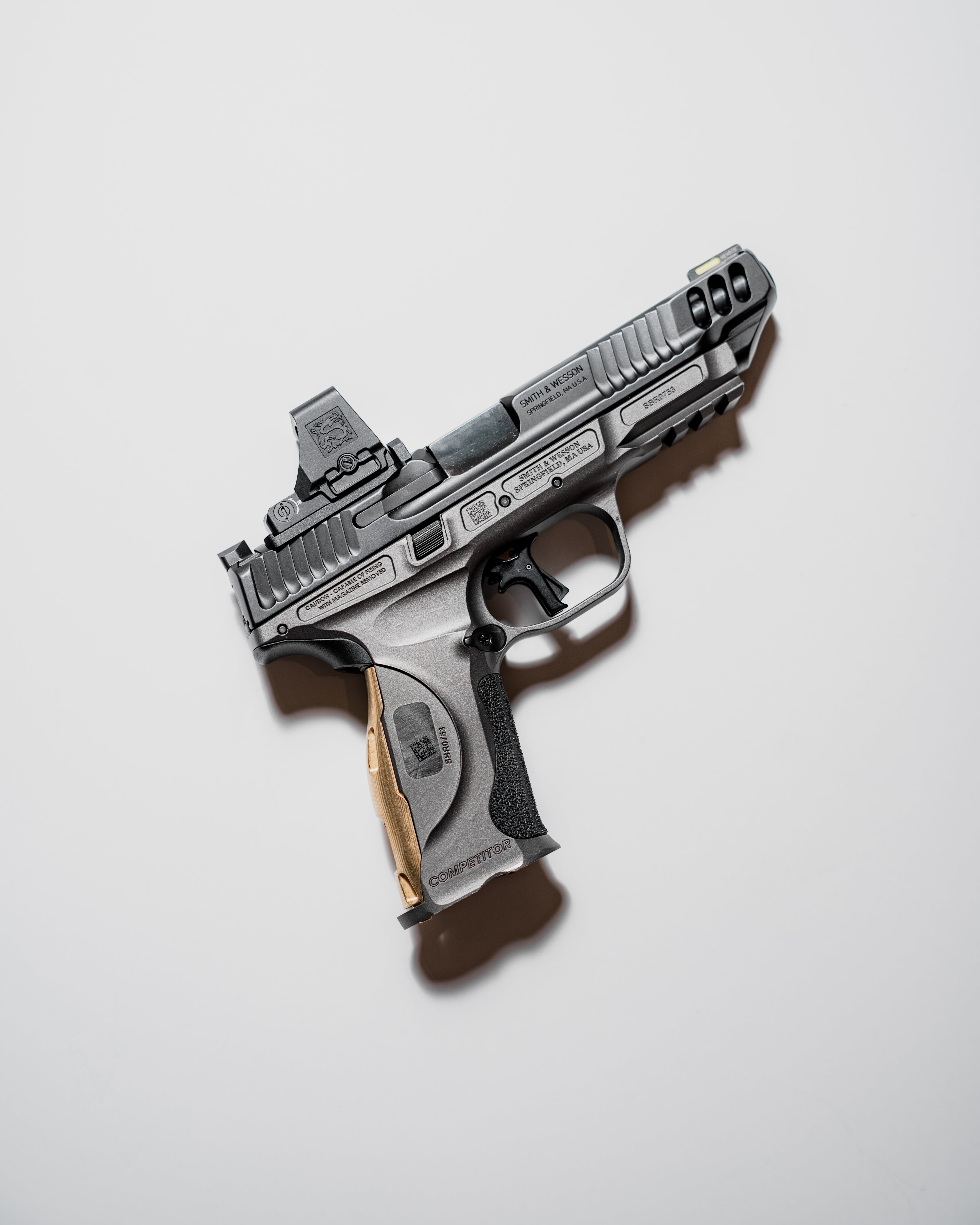 S&W M&P9 METAL Brass Grip Panel