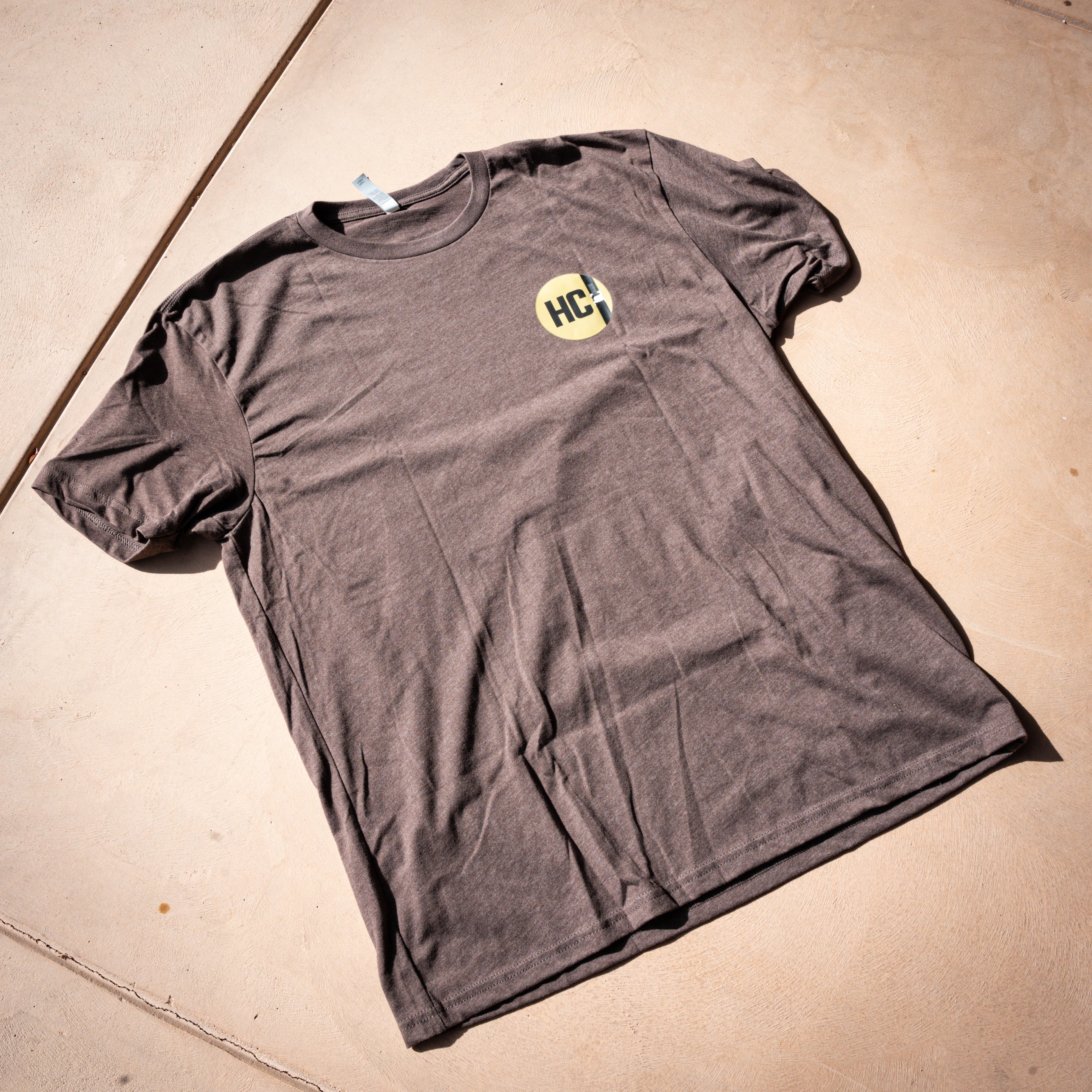 REAL GOOD BELTS TEE - FADED LOGO