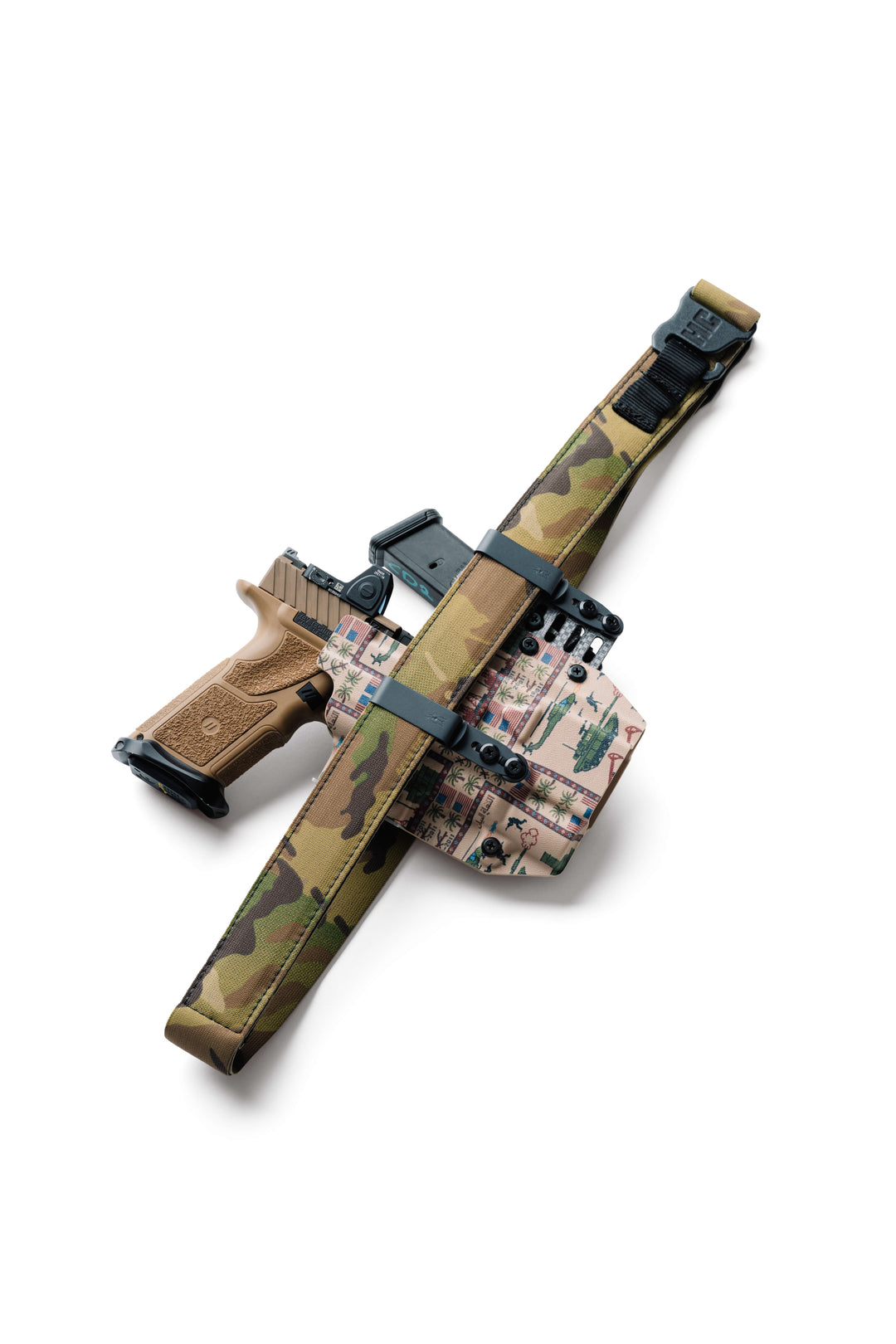 a kydex holster and edc belt