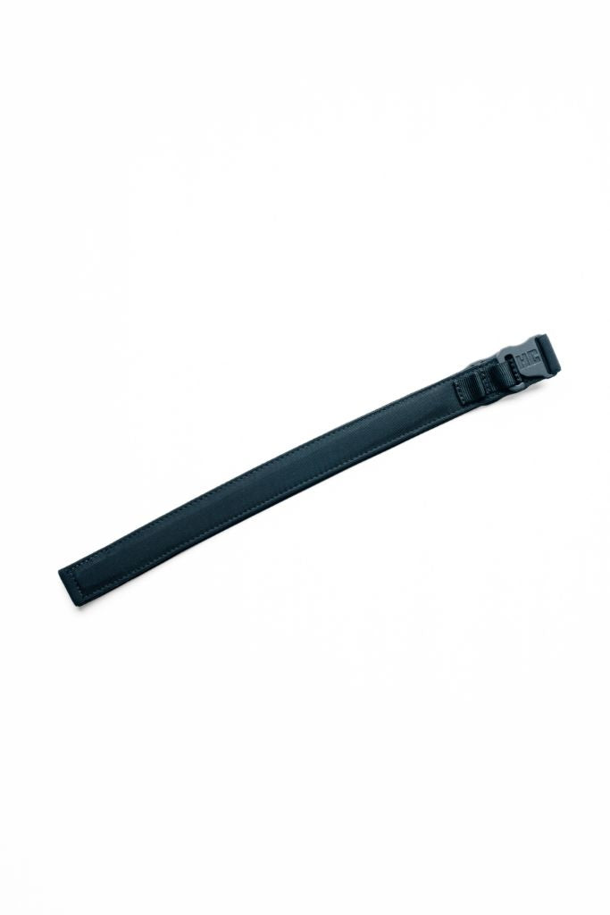Black Constantine Carry Belt™ by AYCHE, stylish men's apparel belt with a sleek design and durable material.