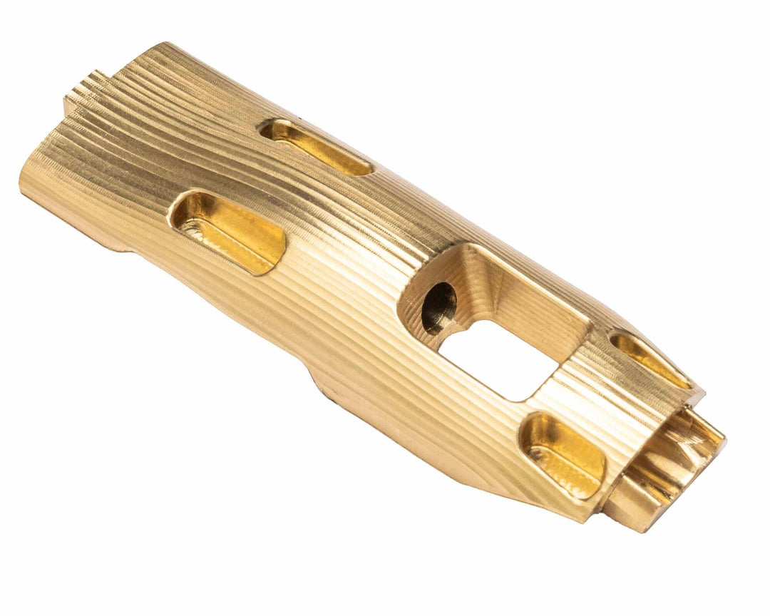 Brass Steel Frame M&P Grip Insert V2 on a white background